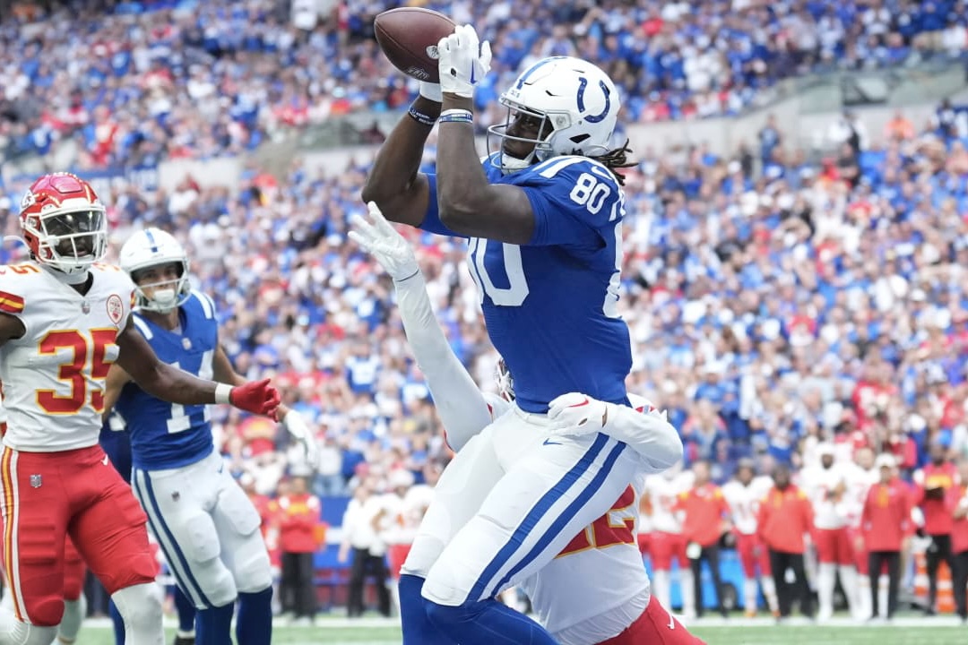 NFL Week 3: Indianapolis Colts score crunch time touchdown to beat Kansas  City Chiefs