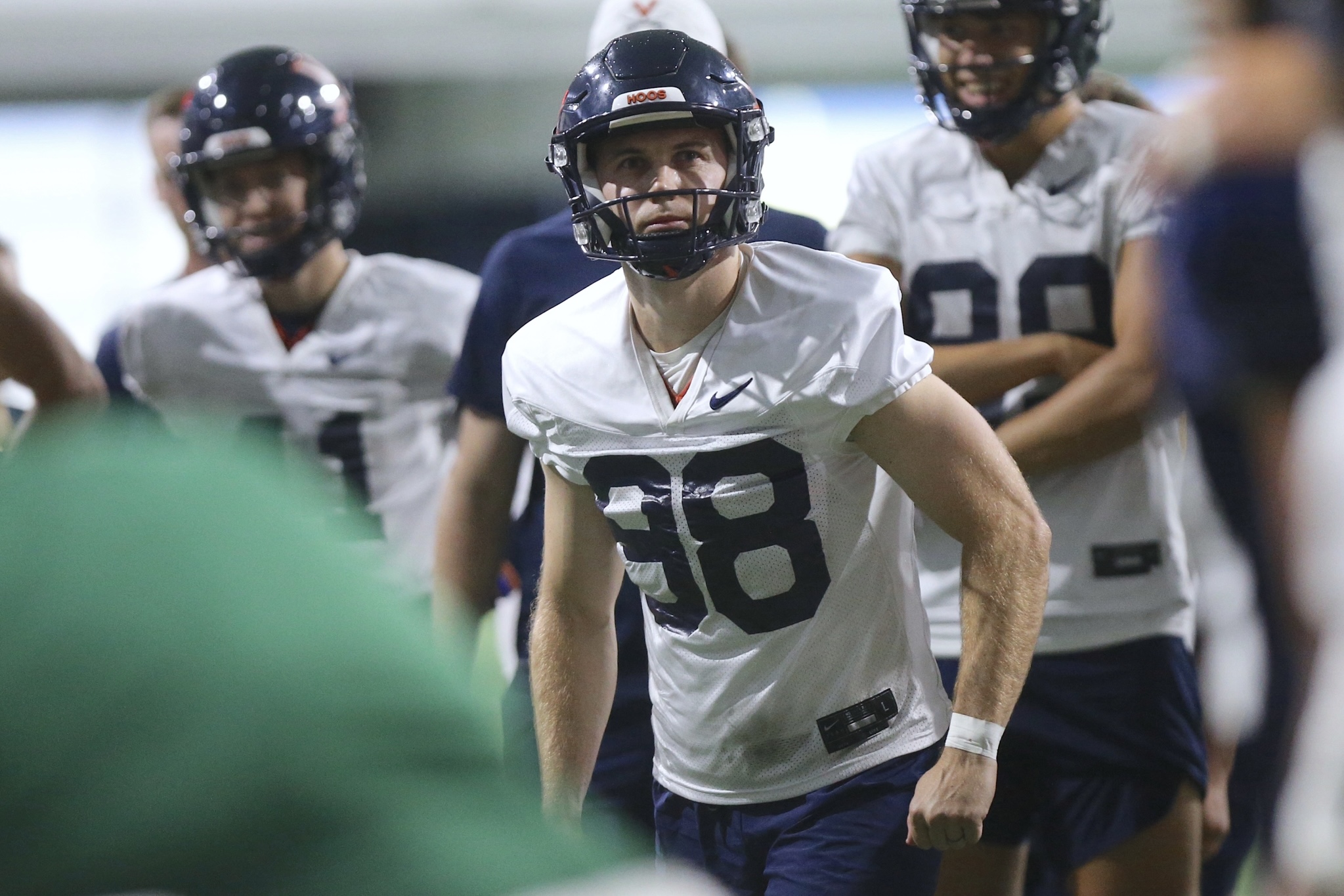 Patriots team plane takes University of Virginia athletes to