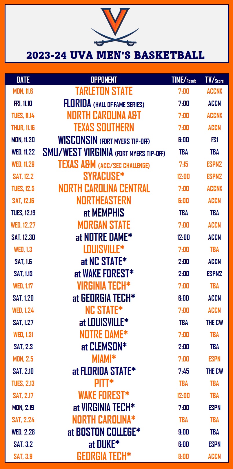 Uva Basketball Schedule 2024 25 Jada Rhonda