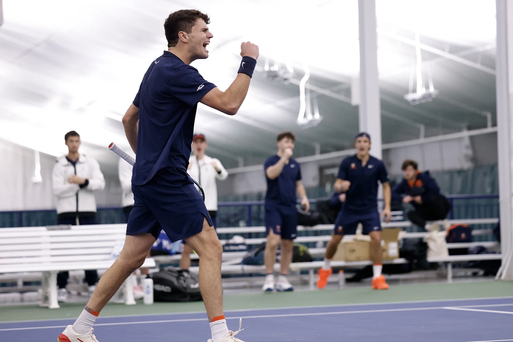 Men’s Tennis: No. 2 UVA tops Indiana, 4-1, to advance to ITA Kickoff Championship