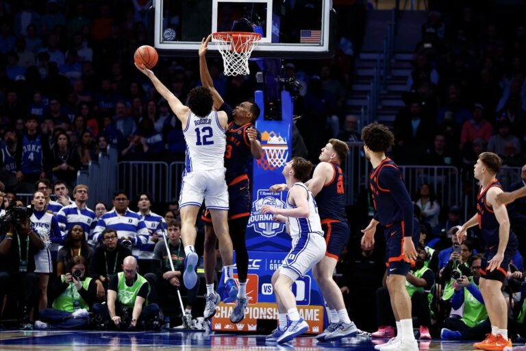 Top-ranked Blue Devils edge No. 10 Cavaliers in ACC Championship, 74-70 ...