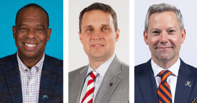 Hubert Davis, Will Wade and Ryan Odom