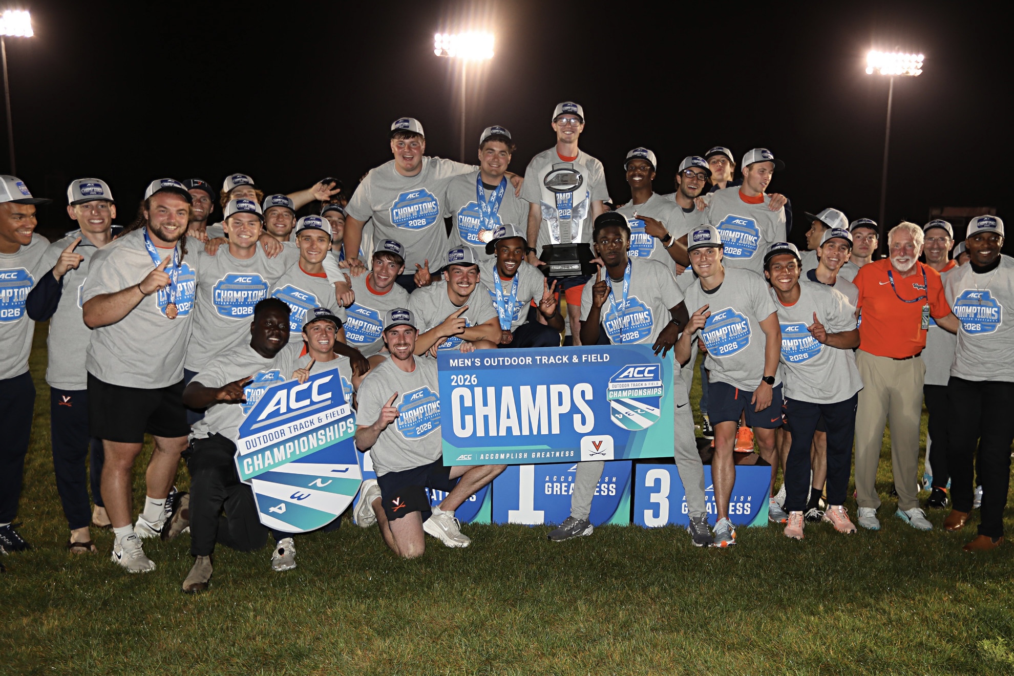 Track & Field: Virginia men’s team hangs on to win 2026 ACC Championship