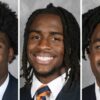 Lavel Davis Jr., Devin Chandler and D’Sean Perry