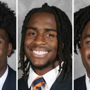 Lavel Davis Jr., Devin Chandler and D’Sean Perry