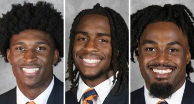 Lavel Davis Jr., Devin Chandler and D’Sean Perry